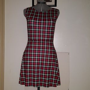 Black Milk NWOT Gingham Red Green Play Dress Large